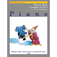 Alfred's Basic Piano Library: Theory Book Complete 1 (1A/1B)