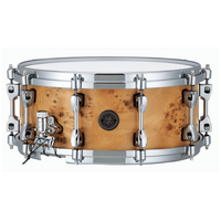 TAMA Starphonic PMM146 14x6 Inch Satin Mappa Burl Snare Drum