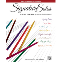 Signature Solos, Bk 2: 8 All-New Piano Solos by Favorite Alfred Composers