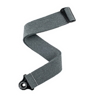 D'ADDARIO Auto Lock Nylon Guitar Strap - Skater Grey