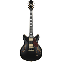 IBANEZ AS93BCBK Artcore Expressionist Electric Acoustic Guitar Black