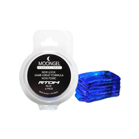 MOONGEL 6 Pack Drum Dampener Blue