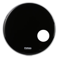 EVANS EQ3 Black Resonant 22 Inch Bass Drumhead