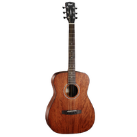 Cort AF510M Mahogany Open Pore Acoustic Guitar w/Bag