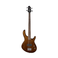 CORT Action Junior Short Scale Open Pore Walnut Bass Guitar