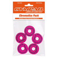 CYMPAD Chromatics Cymbal Enhancers 5pk - Crimson