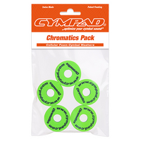 CYMPAD Chromatics Cymbal Enhancers 5pk - Green