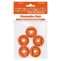 CYMPAD Chromatics Cymbal Enhancers 5pk - Orange