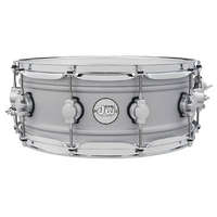 DW Design Matte Aluminum 14x5.5 Inch Snare Drum