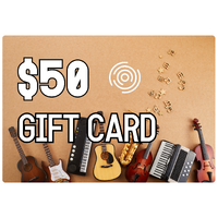 Oxygen Music Electronic Gift -Voucher $50