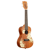 KALA Voyage Series 'Hibiscus' Mahogany Concert Ukulele