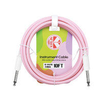 KIRLIN Entry 10ft Instrument Cable Rose Pink