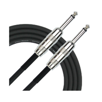 KIRLIN Original PVC 10ft Instrument Cable Black