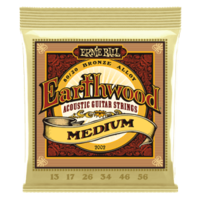 ERNIE BALL Earthwood Acoustic Guitar String Set Medium 13-56 2002