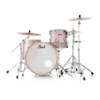 PEARL DECADE Maple 3 Pce Rose Mirage Drum Kit w/Hardware