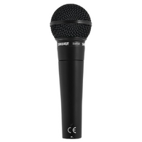 SHURE SM58 Dynamic Vocal Microphone - Special Black Edition