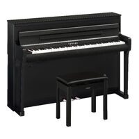 YAMAHA Clavinova CLP-885B Digital Piano - Black Finish