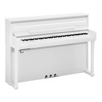 YAMAHA Clavinova CLP-885PWH Digital Piano - Polished White Finish