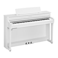 YAMAHA Clavinova CLP-845WH Digital Piano - White Finish