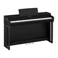 YAMAHA Clavinova CLP-825B Digital Piano - Black Finish