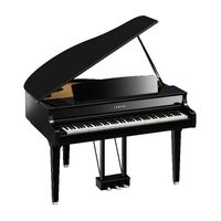 YAMAHA Clavinova CLP-895GP Digital Grand Piano - Polished Ebony Finish