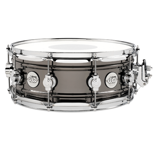 DW Design Brass 14x5.5 Inch Black Nickel Snare Drum