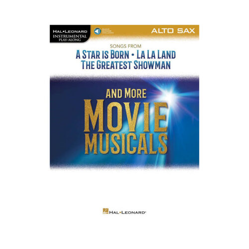 Songs from A Star Is Born, La La Land, The Greatest Showman and More Movie Musicals for Alto Sax