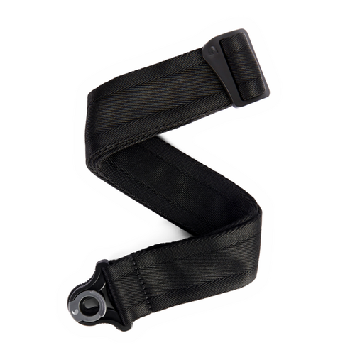 D'ADDARIO Auto Lock Nylon Guitar Strap - Black