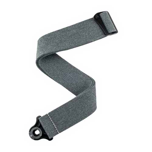 D'ADDARIO Auto Lock Nylon Guitar Strap - Skater Grey