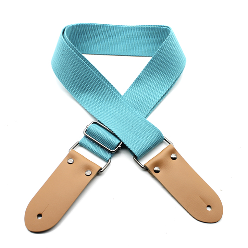 DSL Cotton Guitar Strap Light Blue