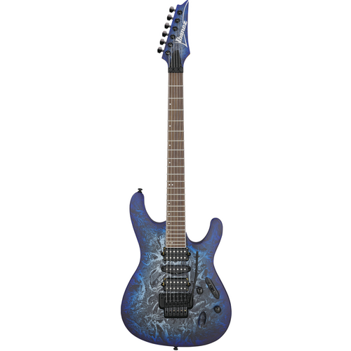 IBANEZ S770CZM Electric Guitar Cosmic Blue Frozen Matte