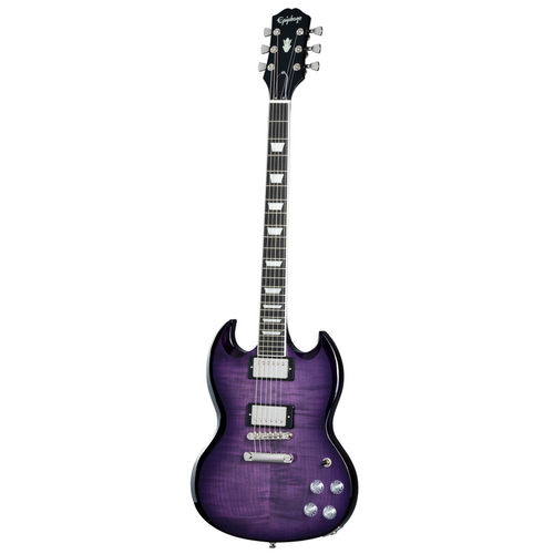 EPIPHONE SG Modern Figured Purple Burst Electric Guitar