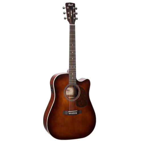 CORT MR500E Acoustic Electric Guitar Pack - Brown Burst