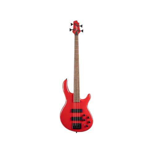 CORT C4 Deluxe Candy Red 4-String Bass Guitar