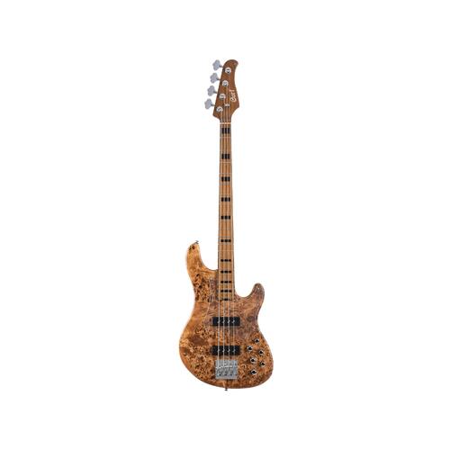 CORT GB-Modern Open Pore Vintage Natural 4-String Bass Guitar