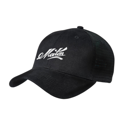 MATON Logo Baseball Cap - Black