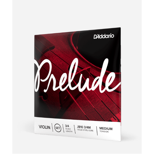 Prelude Violin String Set  - 3/4 Size, Medium Tension