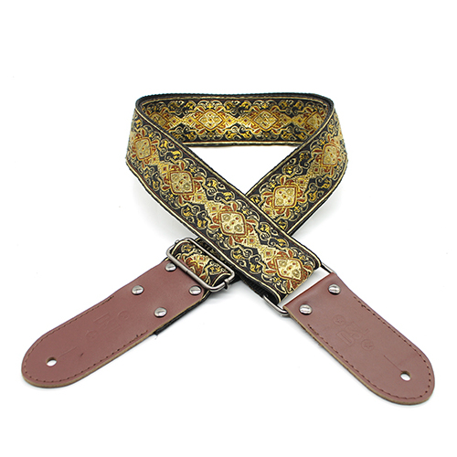 DSL Jacquard Weaving APR-GOLD Guitar Strap