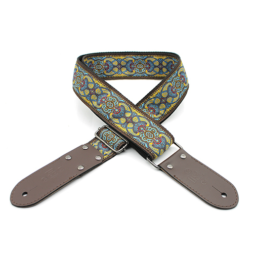 DSL Jacquard Weaving TAD-YELLOW Guitar Strap