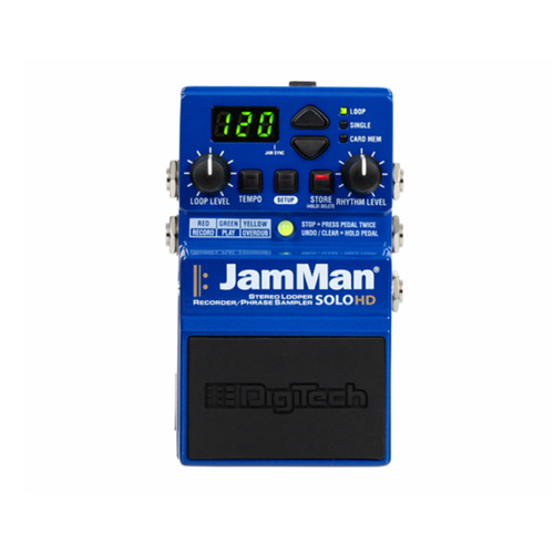 DIGITECH JamMan Solo HD Stereo Looper Pedal