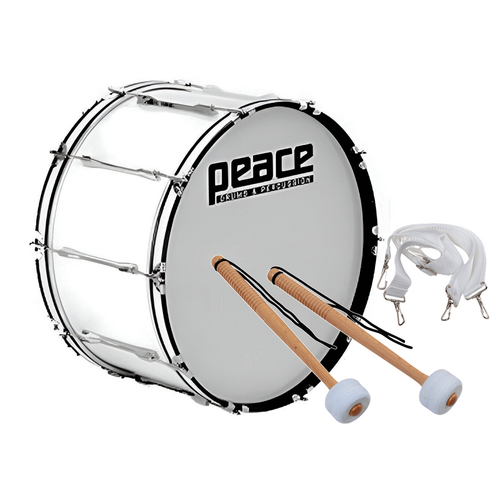 PEACE 26x10 Inch Concert/Marching Bass Drum