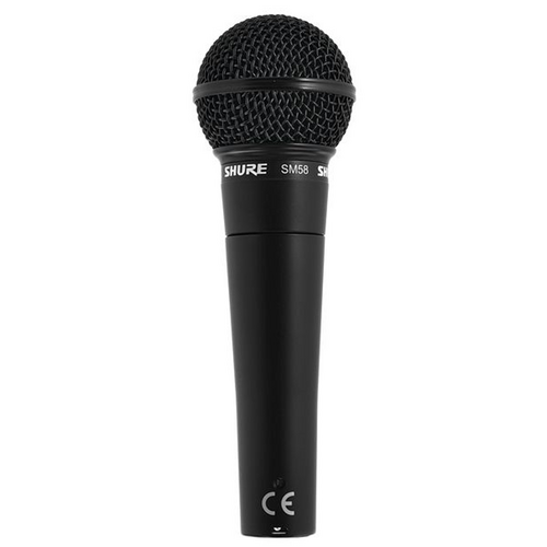 SHURE SM58 Dynamic Vocal Microphone - Special Black Edition