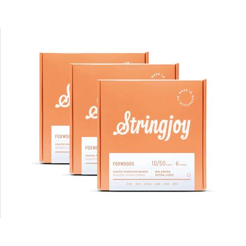 Stringjoy Foxwoods - Phosphor Bronze Acoustic Guitar Strings